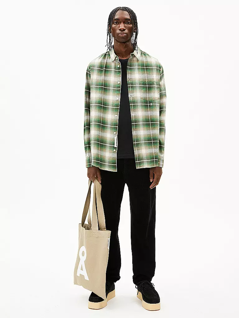 ARMEDANGELS | Hemd Regular Fit  | grün