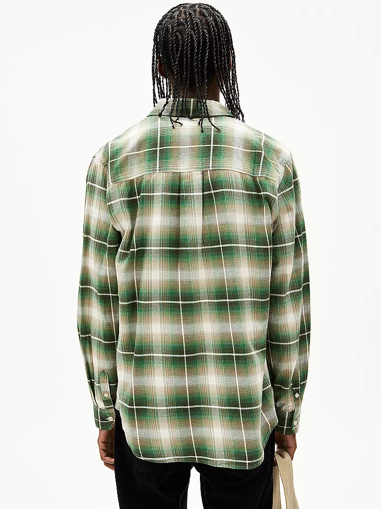 ARMEDANGELS | Hemd Regular Fit  | grün