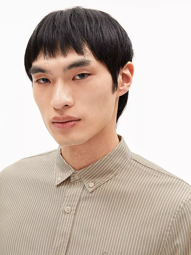 ARMEDANGELS | Hemd Regular Fit  | beige