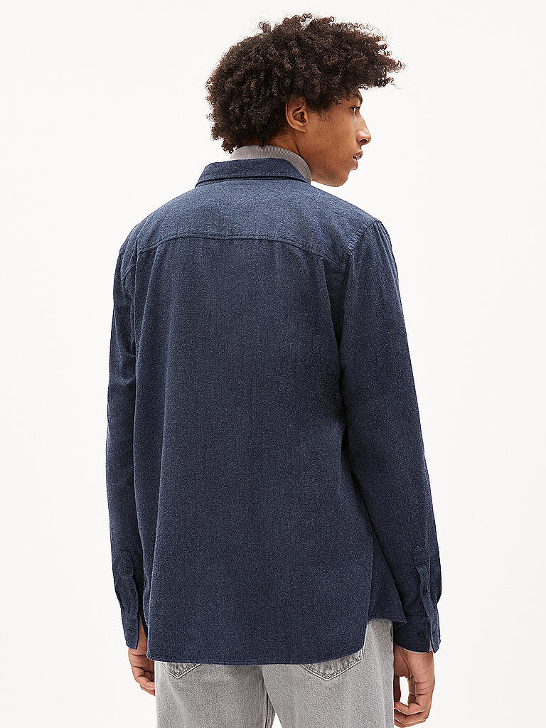 ARMEDANGELS | Hemd Regular Fit BODAA | blau