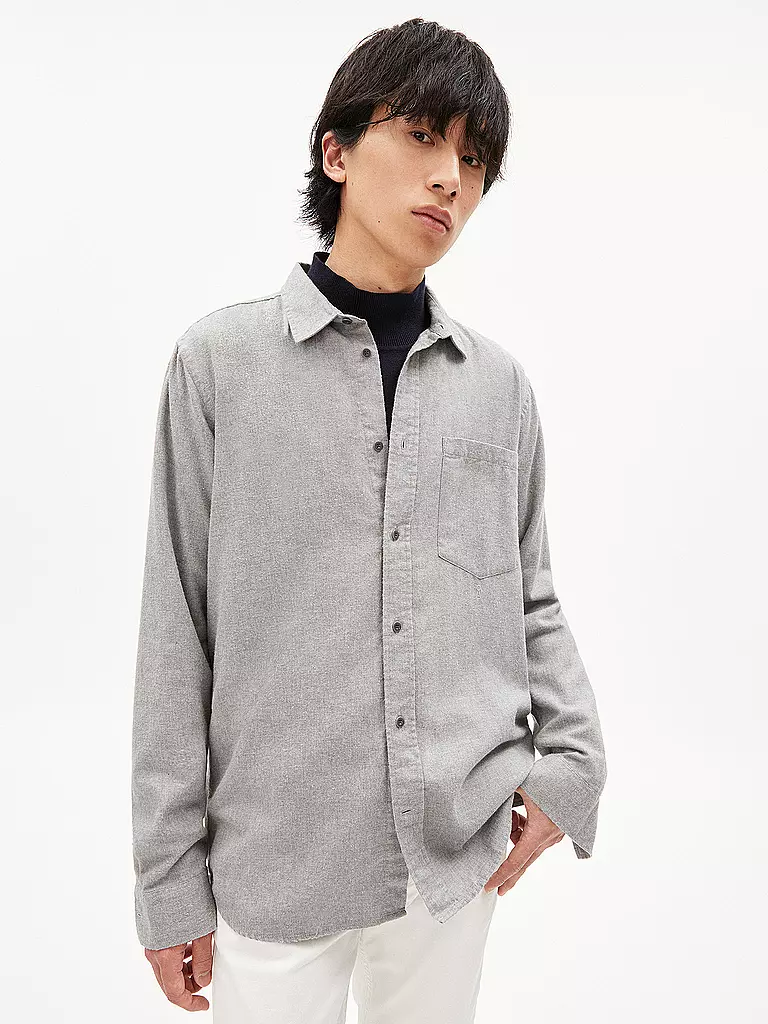 ARMEDANGELS | Hemd Regular Fit BODAA | blau