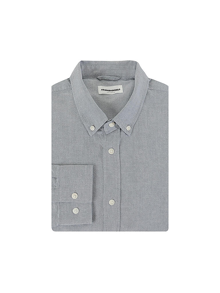 ARMEDANGELS | Hemd Regular Fit QUAASSI  | blau