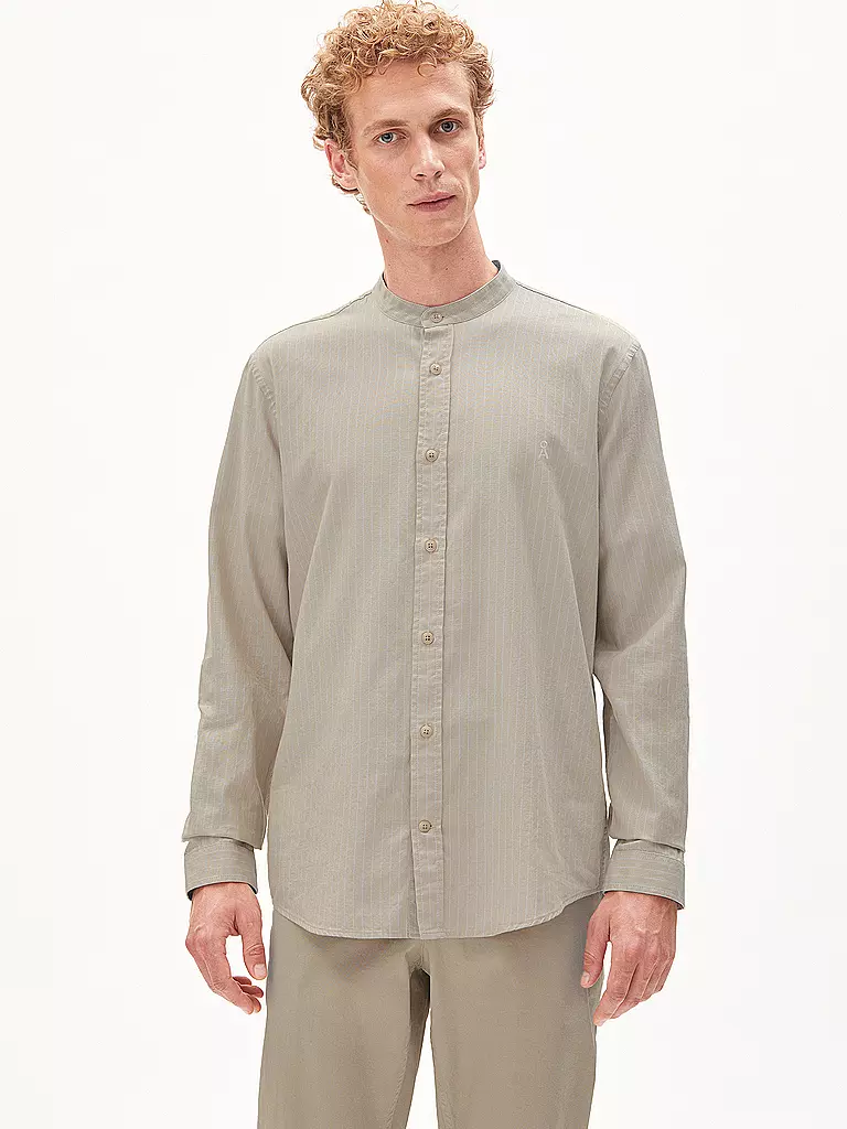 ARMEDANGELS | Hemd Regular Fit TOMAASO  | beige