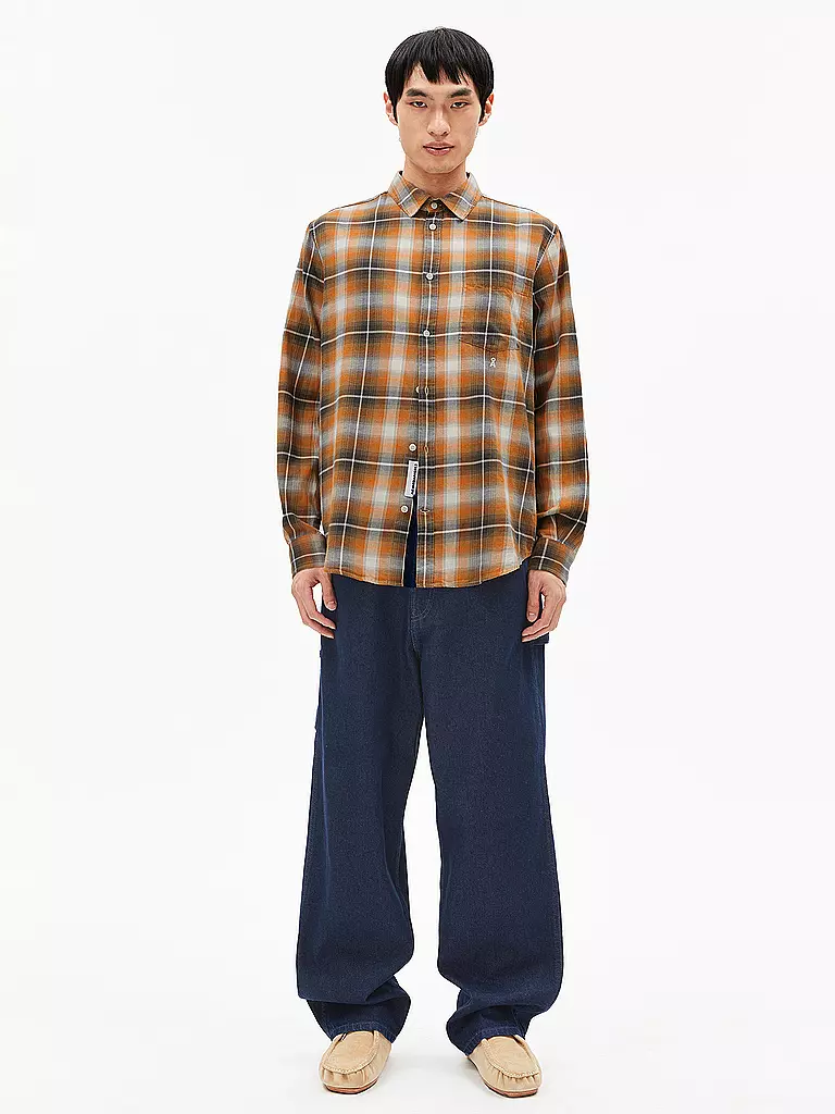 ARMEDANGELS | Hemd Regular Fit | grün