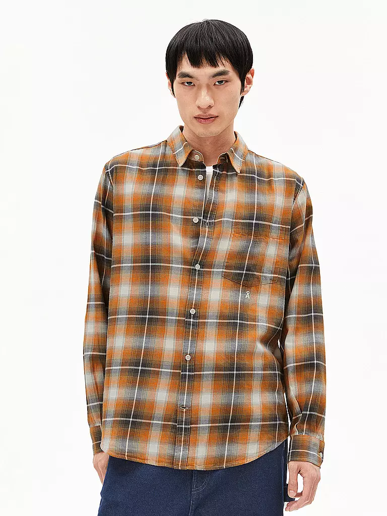 ARMEDANGELS | Hemd Regular Fit | grün