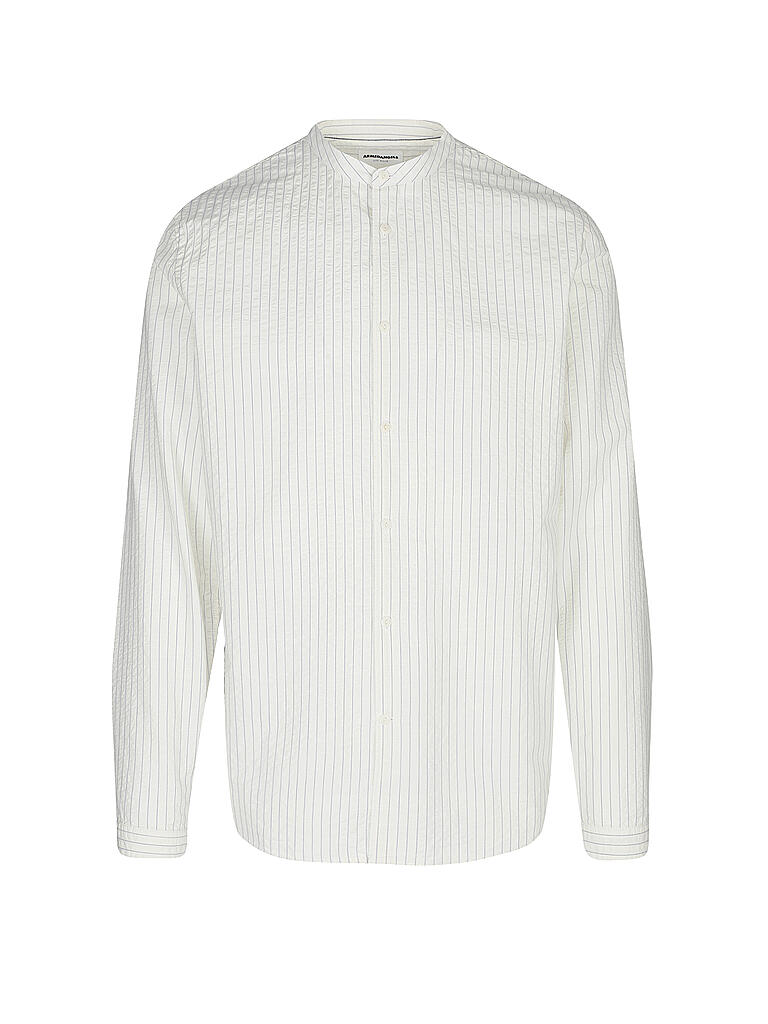 ARMEDANGELS | Hemd Relaxed Fit Jaacko Stripe | beige