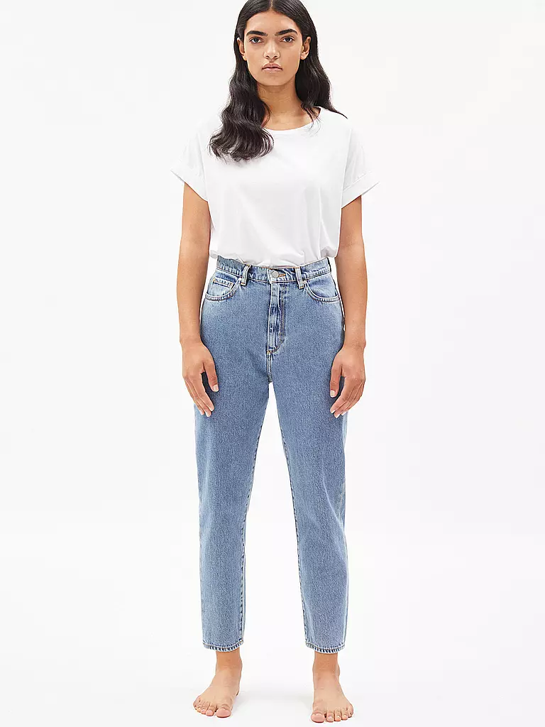 ARMEDANGELS | Highwaist Jeans Mom Fit Mairaa | blau