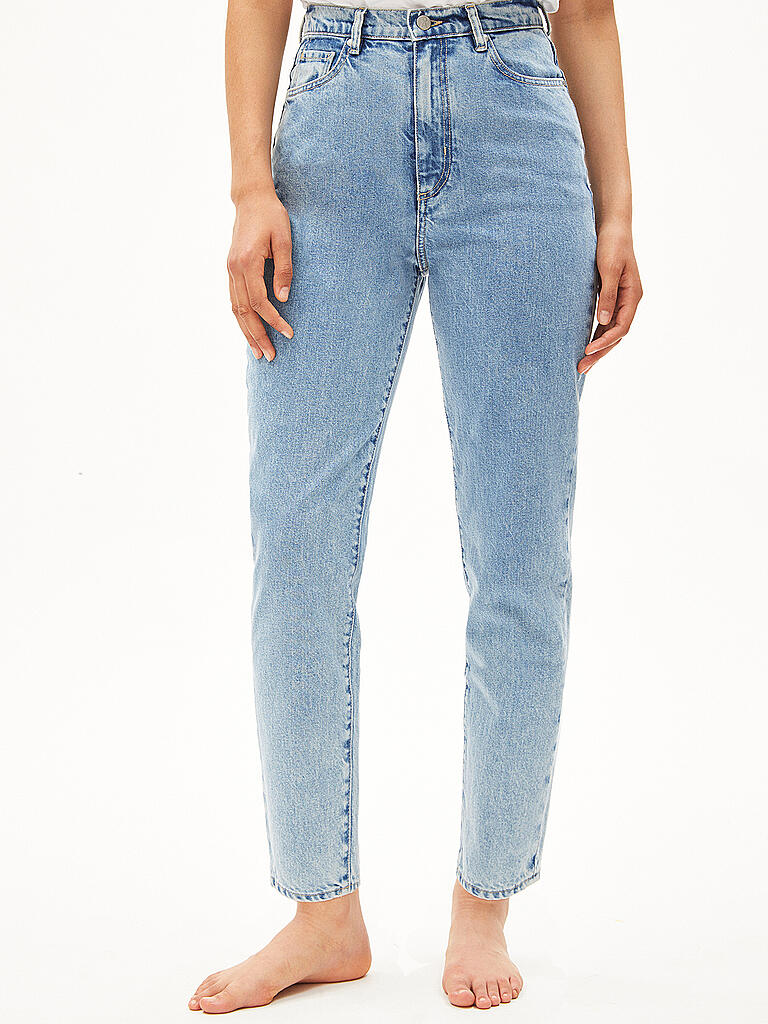 ARMEDANGELS | Highwaist Jeans Mom Fit MAIRAA | hellblau