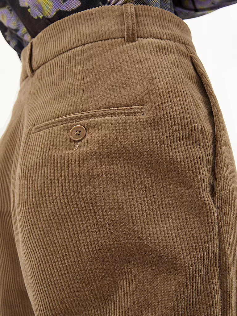 ARMEDANGELS | Hose Wide Leg JAALMA CORDUROY 7/8 | camel