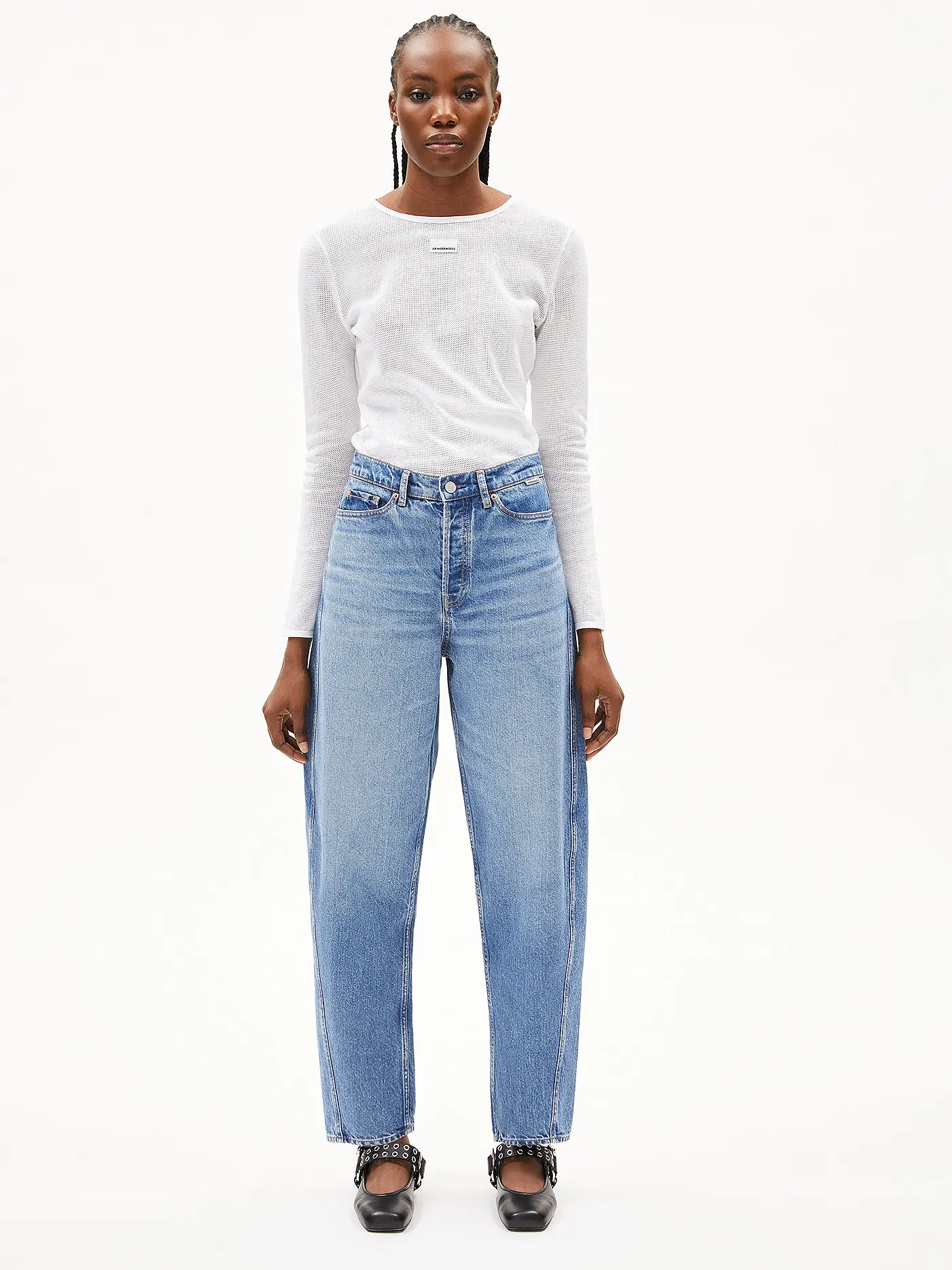 ARMEDANGELS | Jeans Balloon Fit BAARELL  | blau