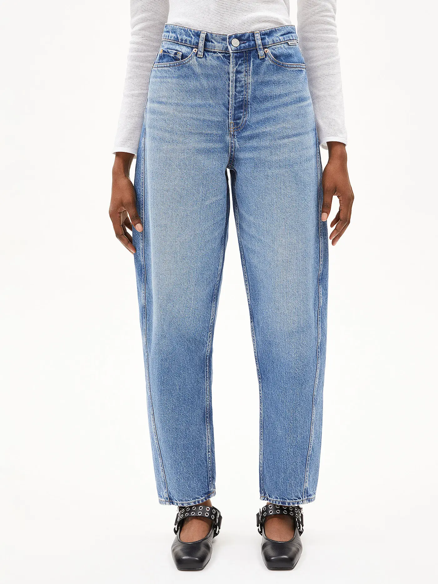 ARMEDANGELS | Jeans Balloon Fit BAARELL  | blau