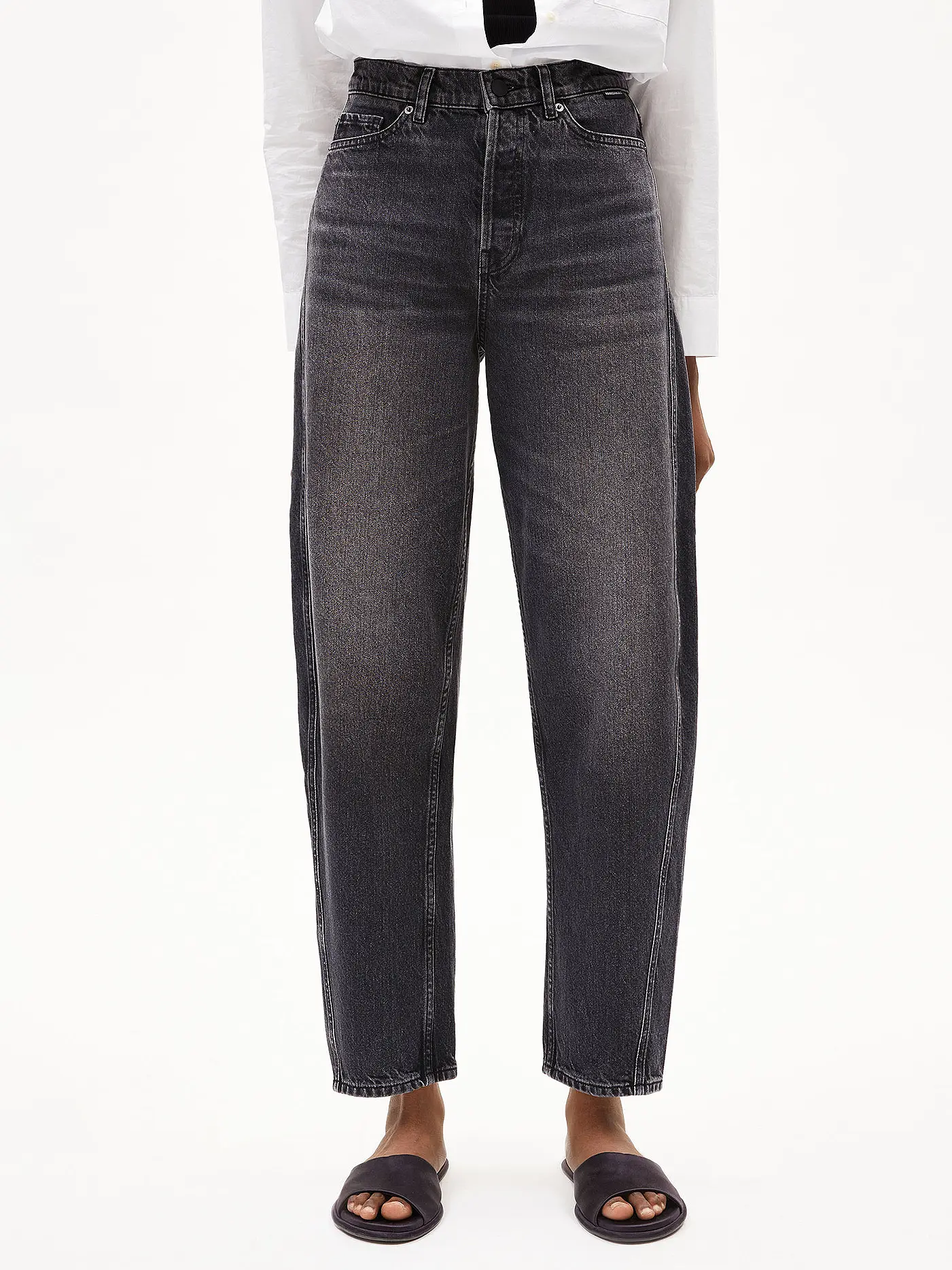 ARMEDANGELS | Jeans Balloon Fit BAARELL | schwarz