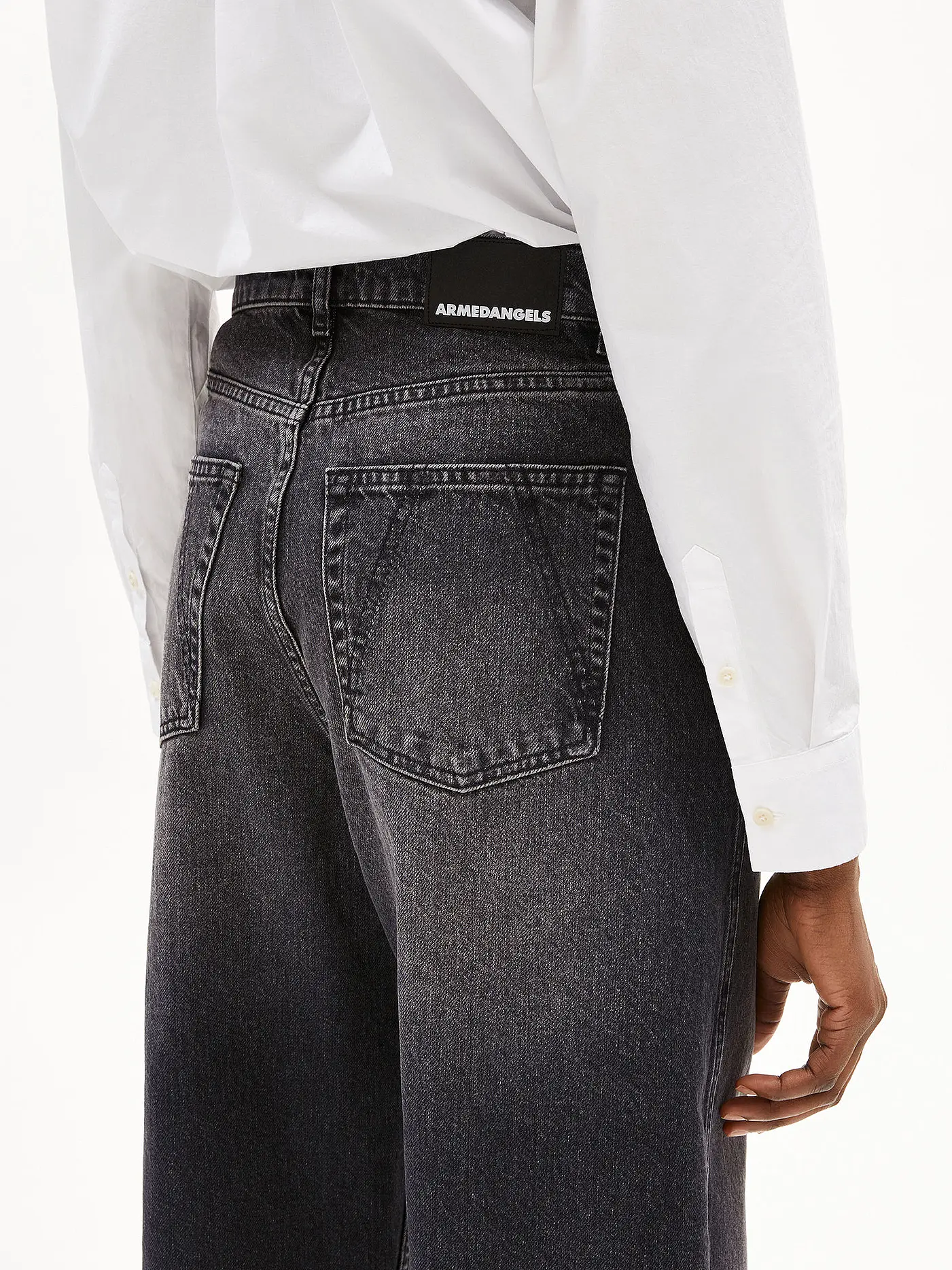 ARMEDANGELS | Jeans Balloon Fit BAARELL | schwarz