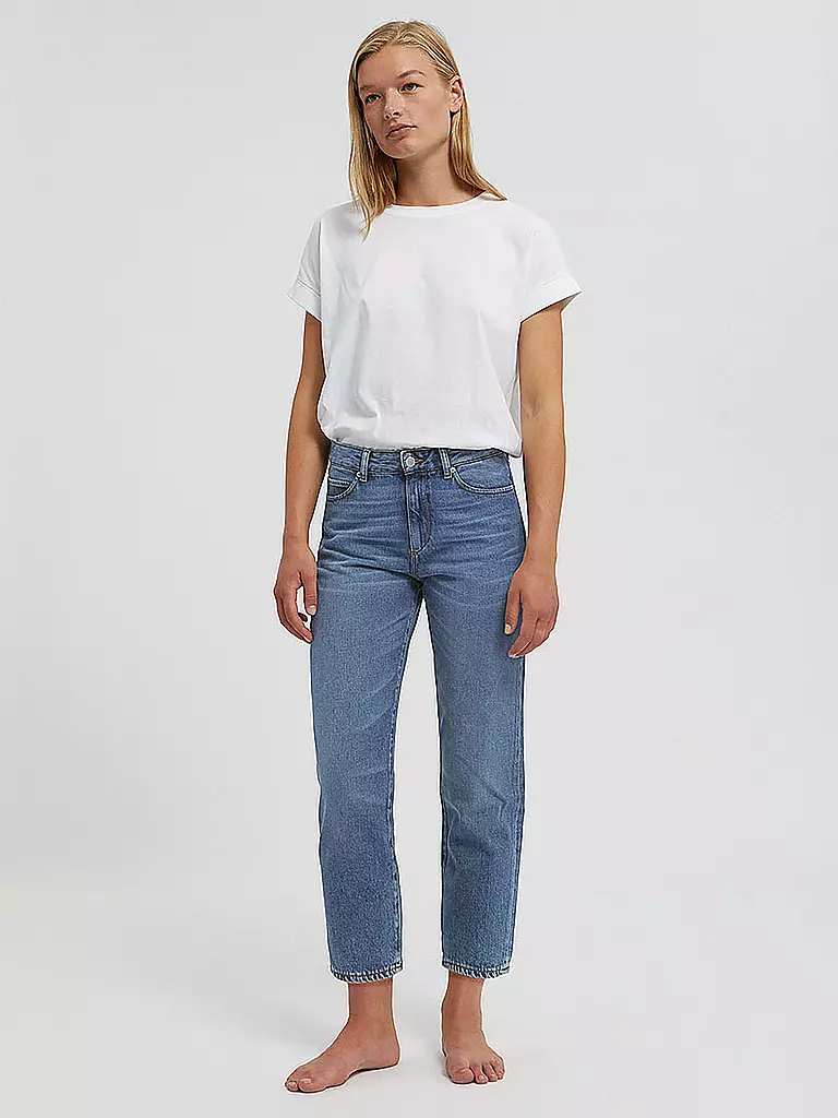 ARMEDANGELS | Jeans Fjellaa Cropped | blau