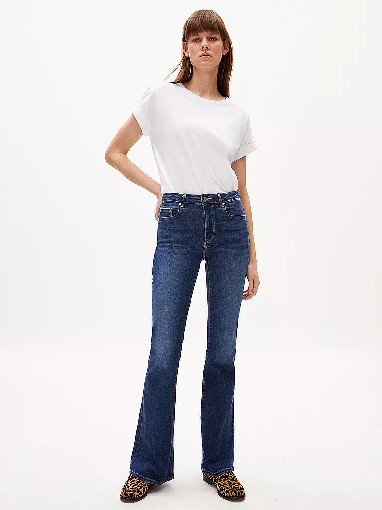 ARMEDANGELS | Jeans Flared Fit ANAMAA | dunkelblau