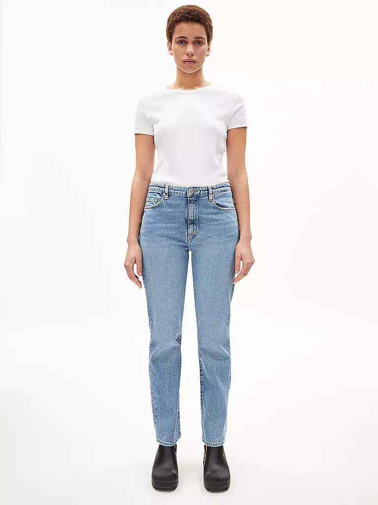 ARMEDANGELS | Jeans Straight Fit CARENAA | hellblau