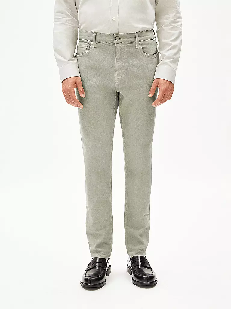 ARMEDANGELS | Jeans Tapered Fit AARJO | hellgrün