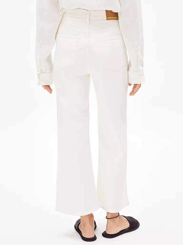 ARMEDANGELS | Jeans Wide Leg 7/8 MURLIAA CROPPED | weiss