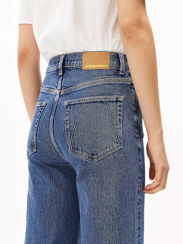 ARMEDANGELS | Jeans Wide Leg 7/8 MURLIAA CROPPED | blau