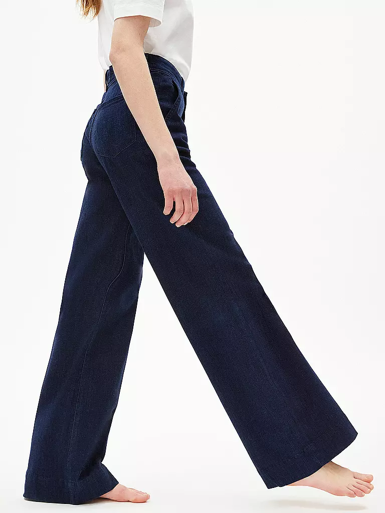 ARMEDANGELS | Jeans Wide Leg ANUAA | dunkelblau