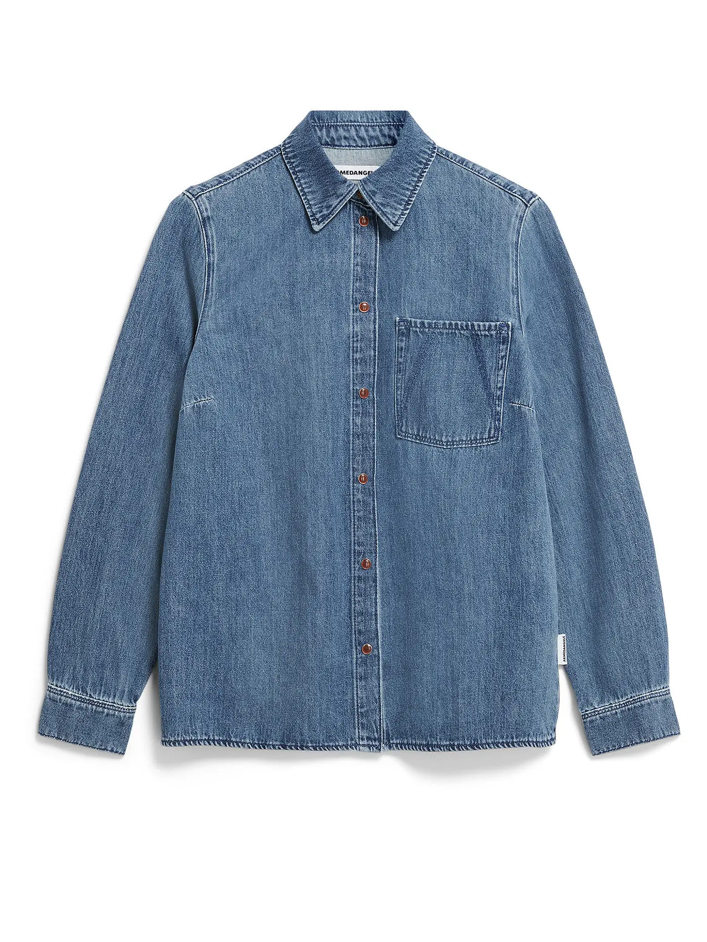 ARMEDANGELS | Jeansbluse AURELAA | blau