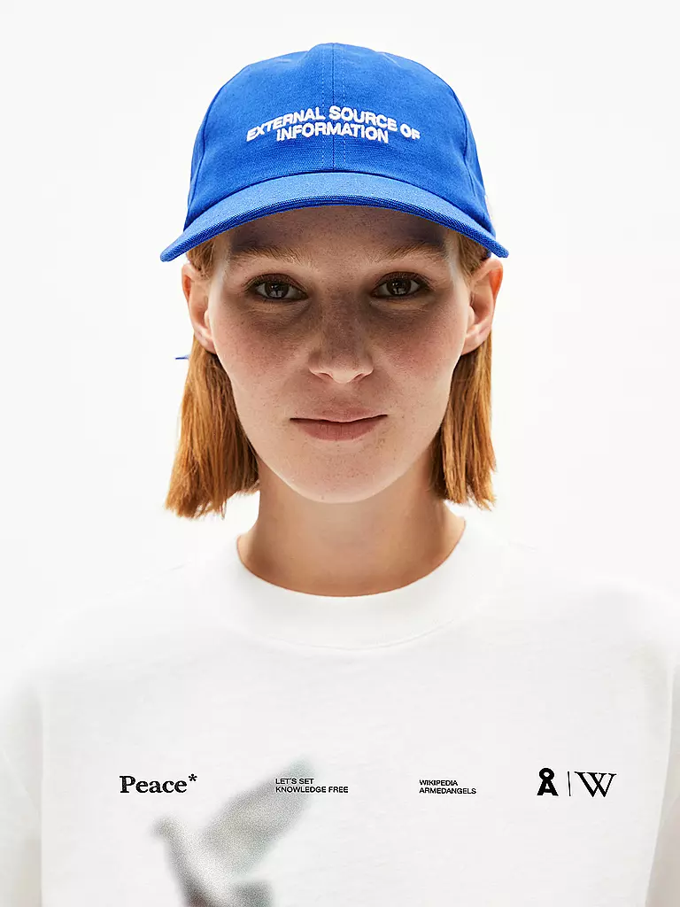 ARMEDANGELS | Kappe YENAAS WIKIPEDIA  | blau