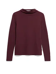 ARMEDANGELS | Langarmshirt CALUNAA | dunkelrot