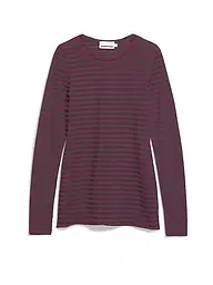 ARMEDANGELS | Langarmshirt EINAARA | Dunkelrot