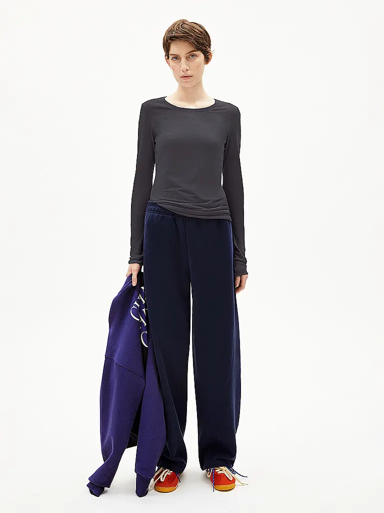 ARMEDANGELS | Langarmshirt EINIAARA | grau