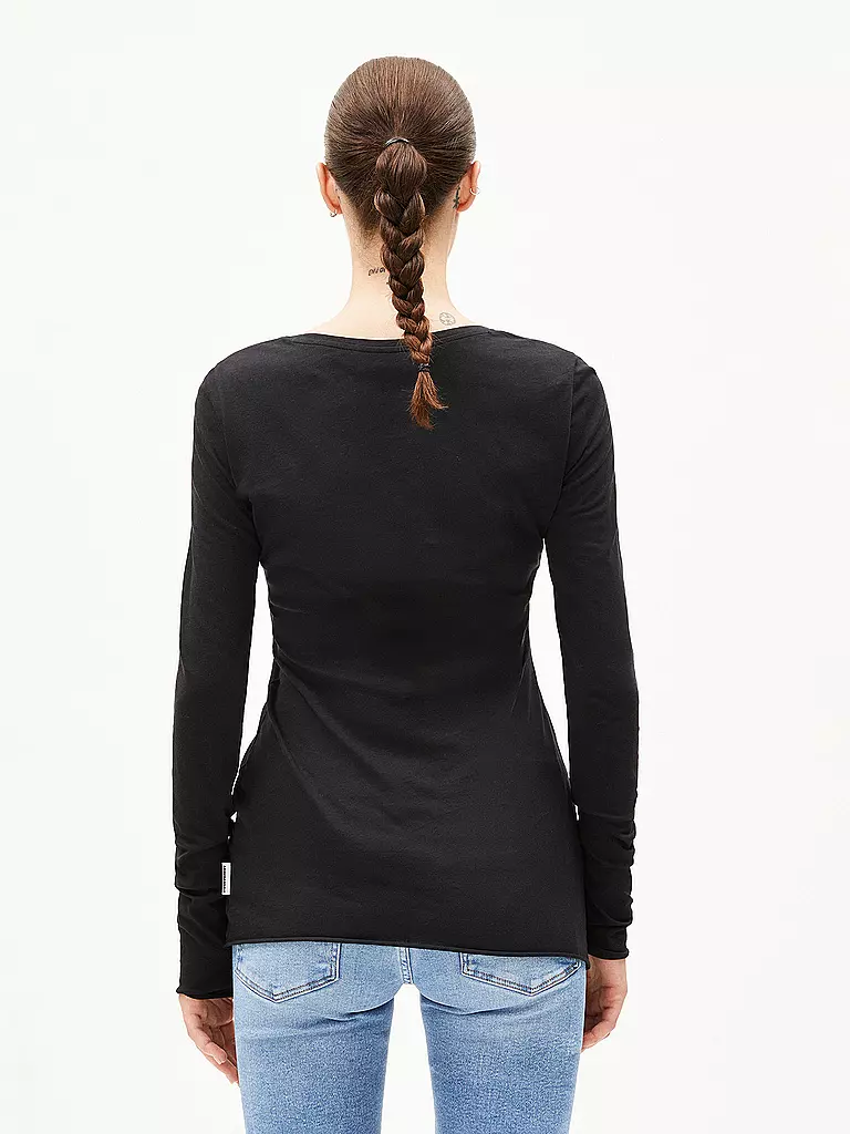 ARMEDANGELS | Langarmshirt EINIAARA | weiss