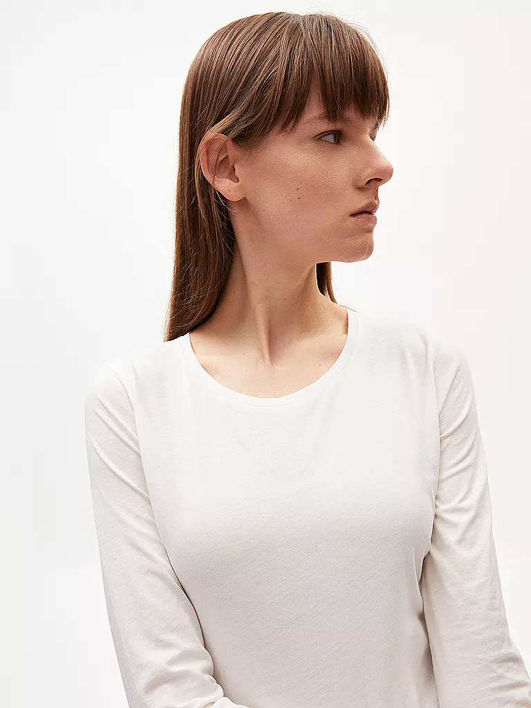 ARMEDANGELS | Langarmshirt ENRICCAA | creme