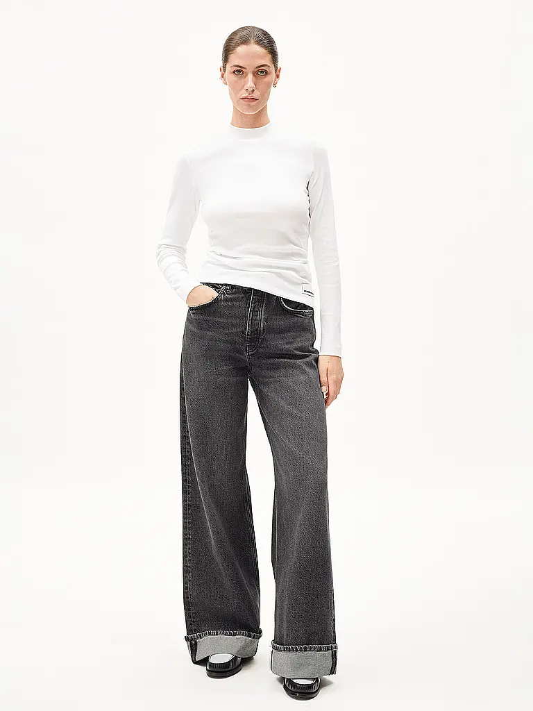 ARMEDANGELS | Langarmshirt FARIMAARA | weiss