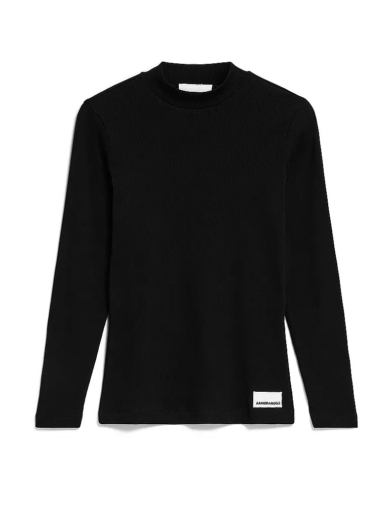 ARMEDANGELS | Langarmshirt FATIMAARA | schwarz
