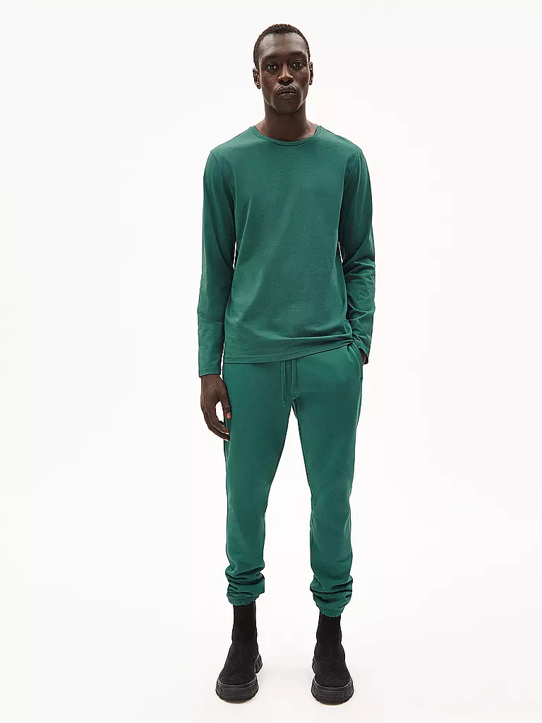 ARMEDANGELS | Langarmshirt JAARLO | petrol