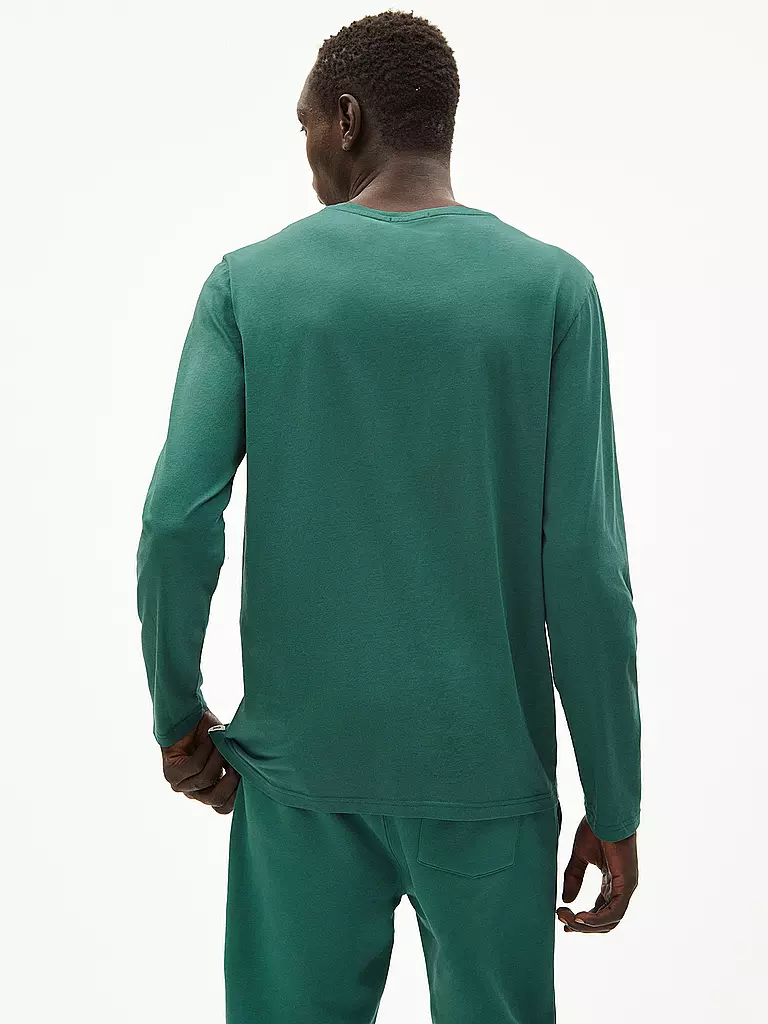 ARMEDANGELS | Langarmshirt JAARLO | petrol