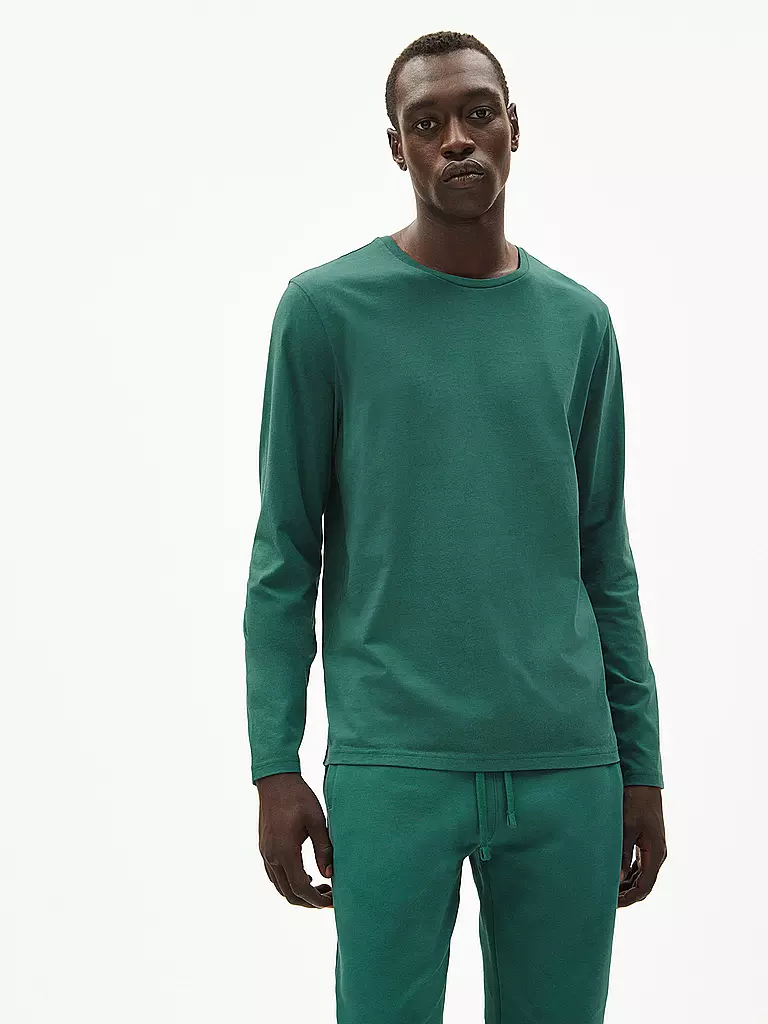 ARMEDANGELS | Langarmshirt JAARLO | petrol