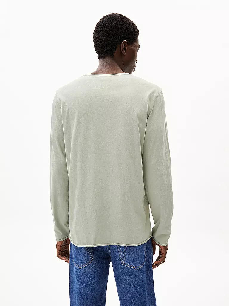ARMEDANGELS | Langarmshirt MAARKOS | hellgrün