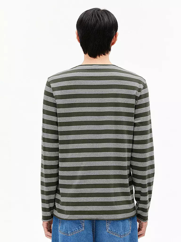 ARMEDANGELS | Langarmshirt MAARKOS | olive