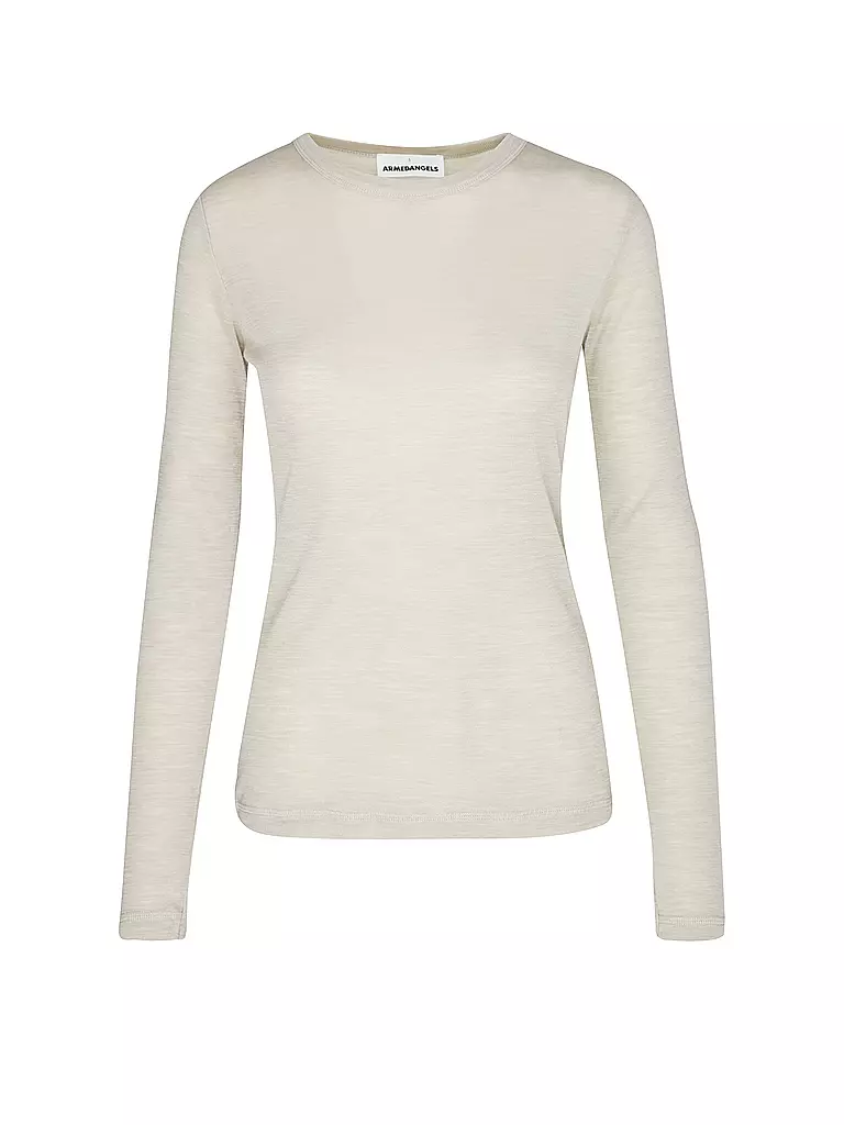 ARMEDANGELS | Langarmshirt MARIAA ANNAA | beige