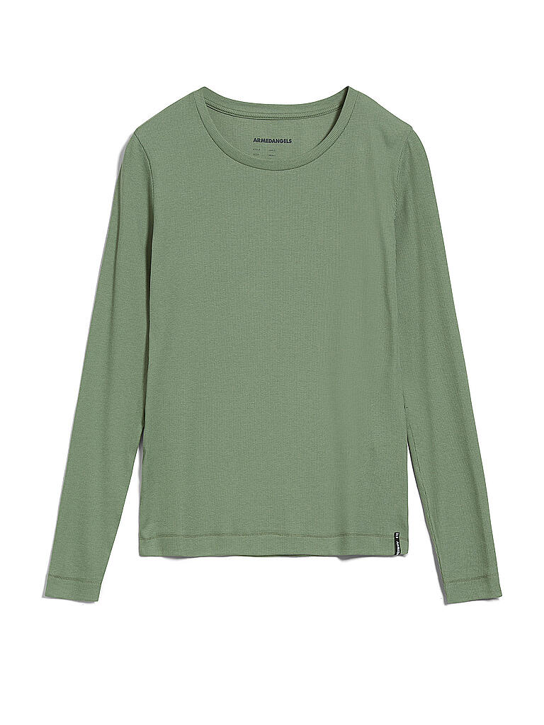 ARMEDANGELS | Loungewear Langarmshirt Jaale | grün