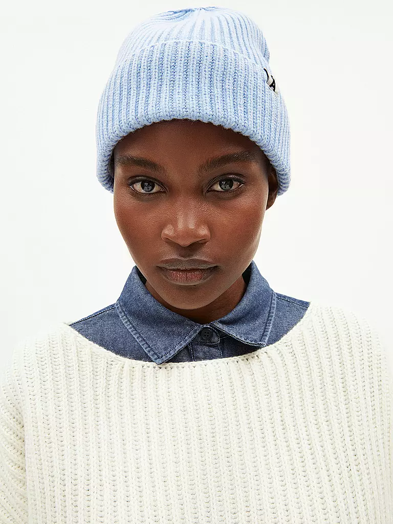 ARMEDANGELS Mütze - Haube KEYLAA hellblau