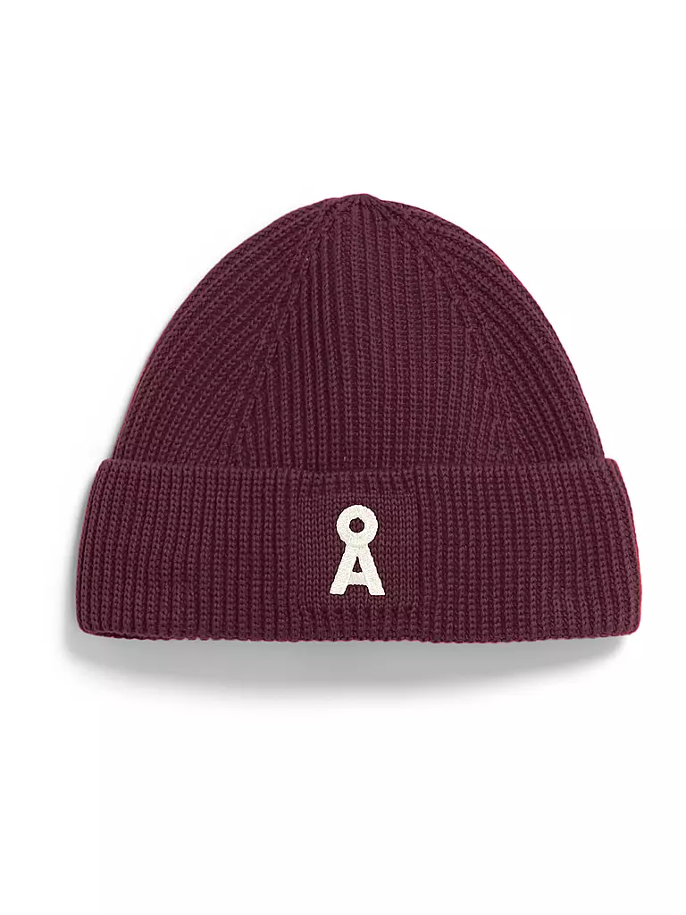 ARMEDANGELS | Mütze - Haube NILDAAO COTTON | dunkelrot