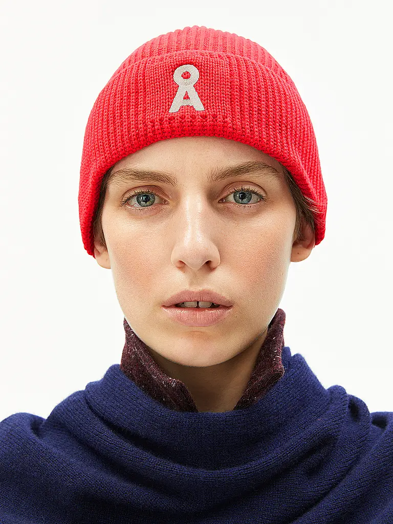 ARMEDANGELS | Mütze - Haube NILDAAO COTTON | rot