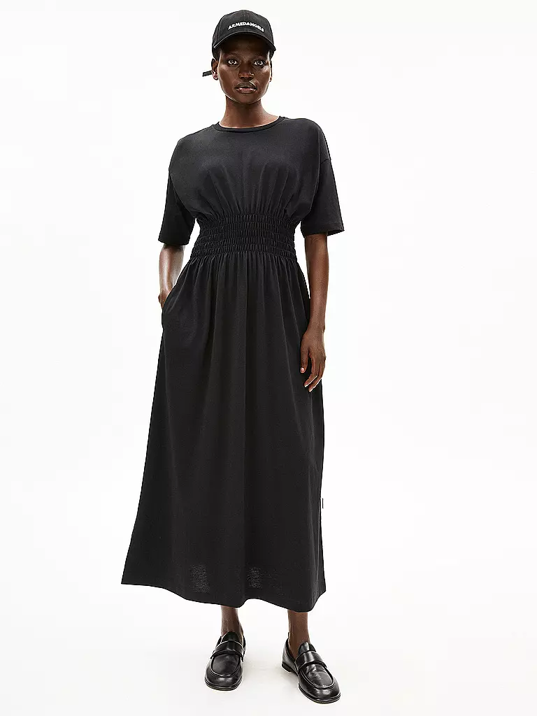ARMEDANGELS | Midikleid KIWANAA | schwarz