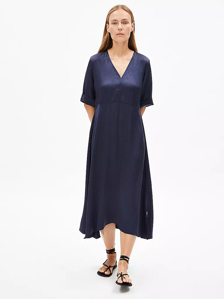 ARMEDANGELS | Midikleid VAALI | dunkelblau