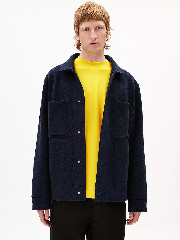 ARMEDANGELS | Overshirt ALMAAROK | blau