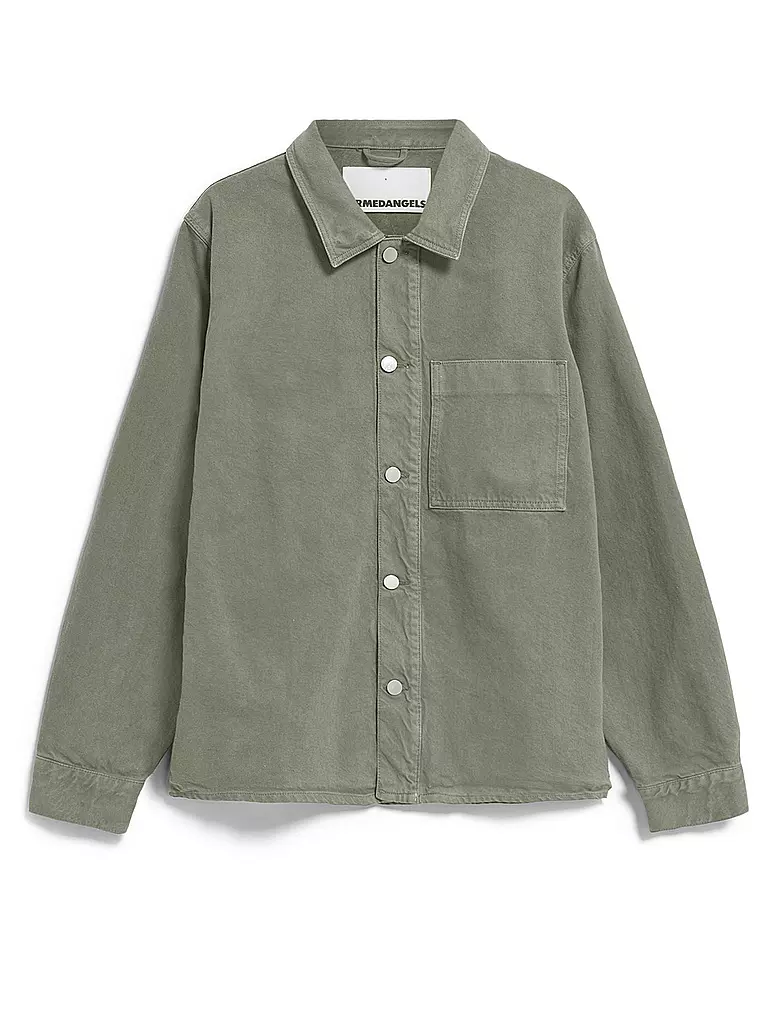 ARMEDANGELS | Overshirt FAARN GMT DYE | grün