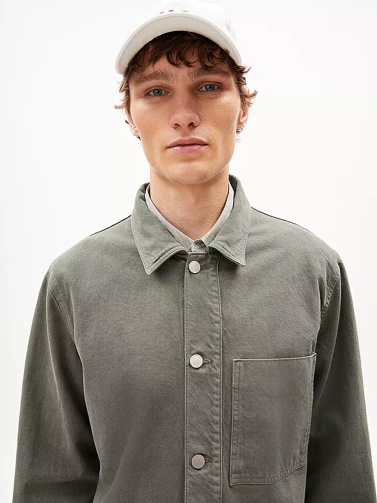 ARMEDANGELS | Overshirt FAARN GMT DYE | grau
