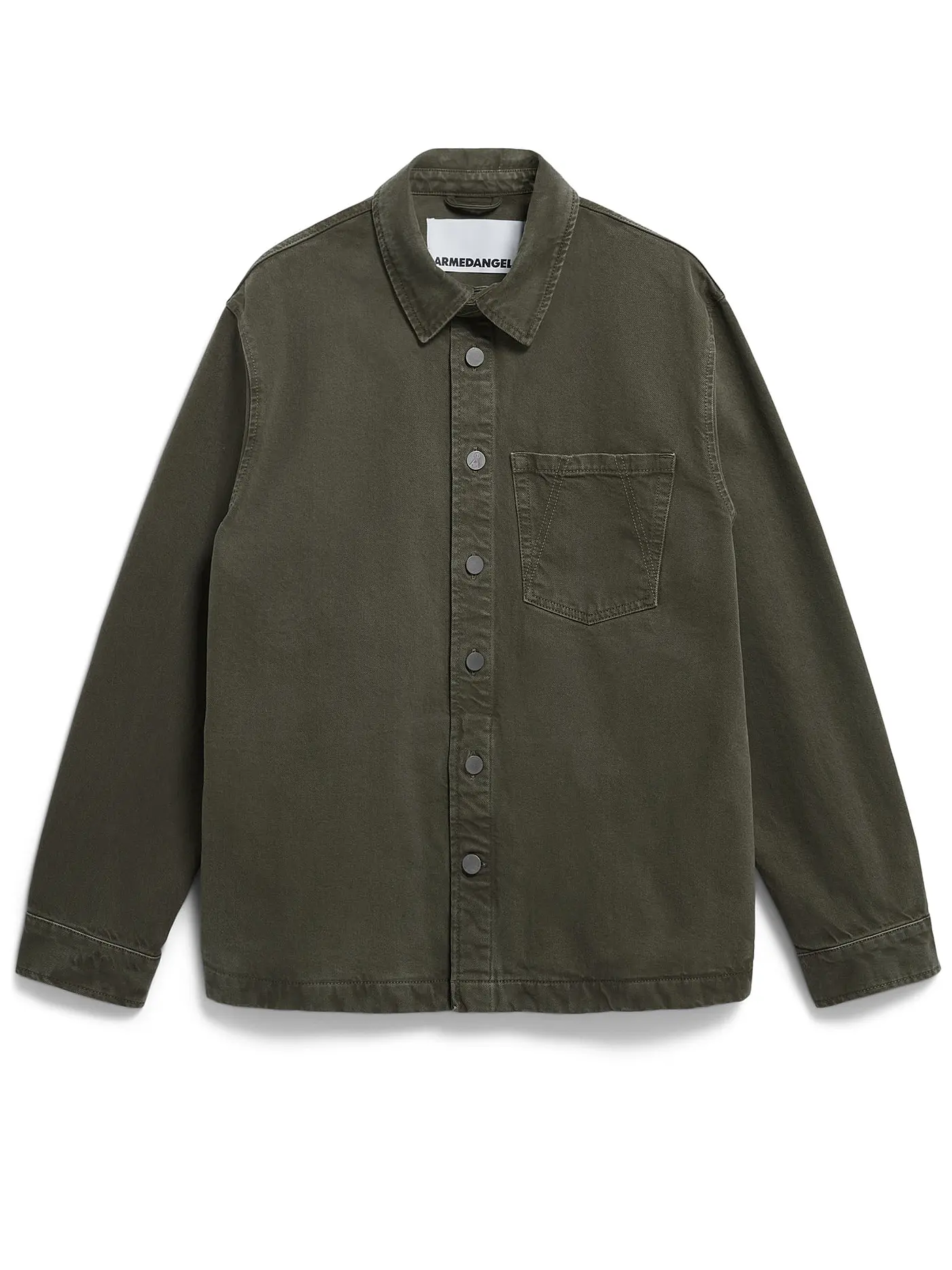 ARMEDANGELS | Overshirt YUNAAI CORDUROY | olive