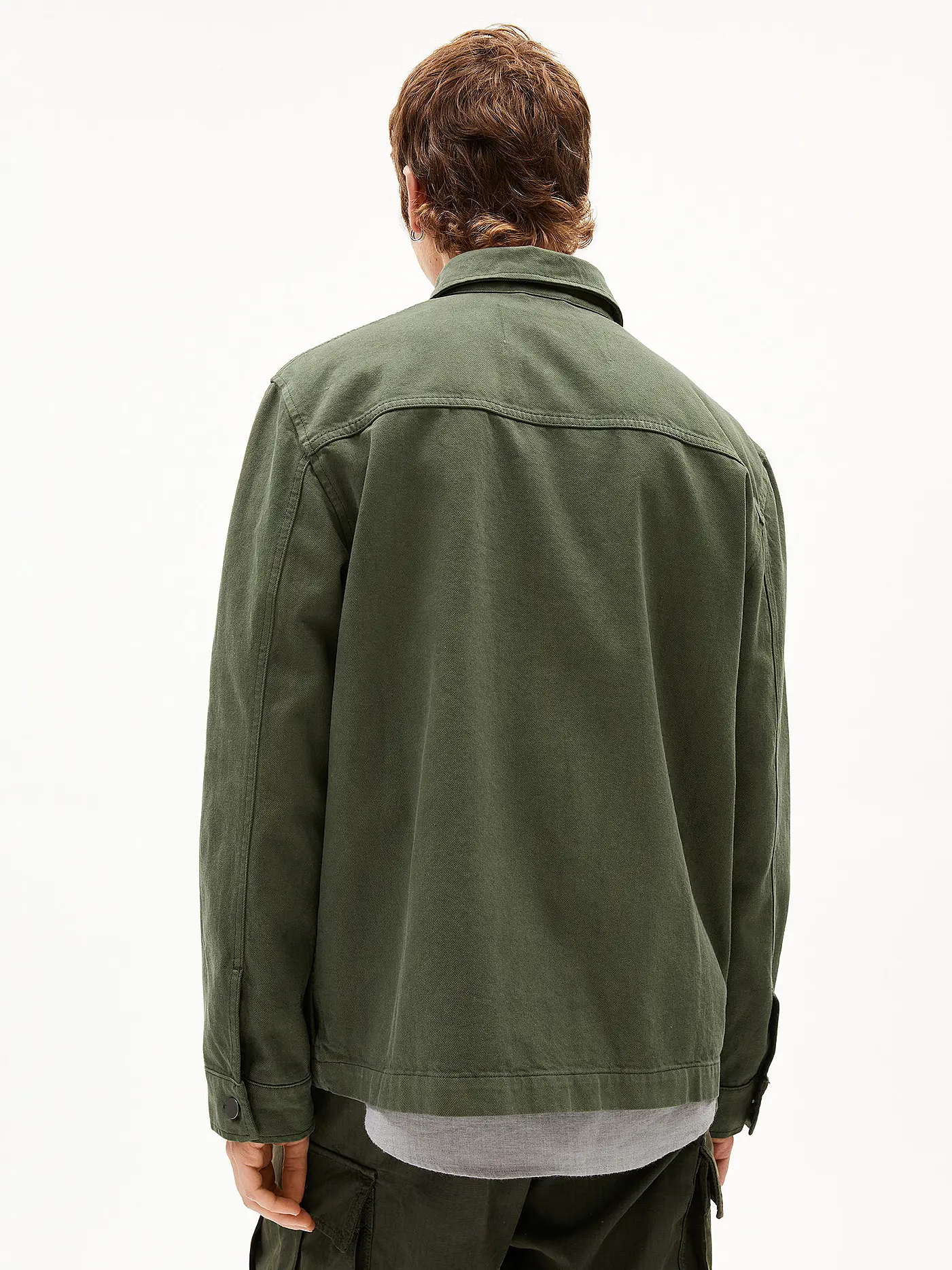 ARMEDANGELS | Overshirt YUNAAI CORDUROY | olive